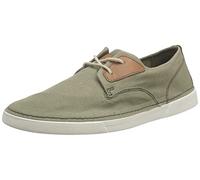 Clarks Gereld Tie, Zapatillas Hombre, Tejido de Oliva, 45 EU