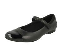 Clarks Girls Smart Mary Jane Zapatos Colegio Tipo Vestir Cuero