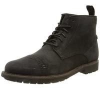 Clarks Gorra Bowzer, Botas Cortas al Tobillo Hombre, Black SDE, 42.5 EU