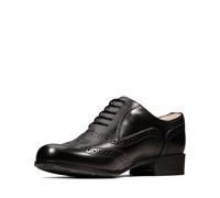 Clarks Hamble Oak 203467134 - Zapatos de cuero para mujer, color negro, talla 38