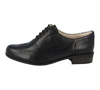 Clarks Hamble Oak 20346713 - Mocasines de cuero para mujer, color negro, talla 39