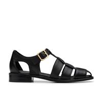 Clarks - Hana Sun, Sandalia De Las Mujeres, Black Leather,
