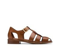 Clarks - Hana Sun, Sandalia De las mujeres, Tan Leather,