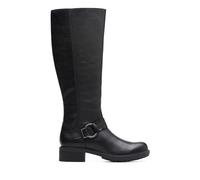 Clarks Hearth RAE, Botas de Moda Mujer, Piel Negra, 39 EU