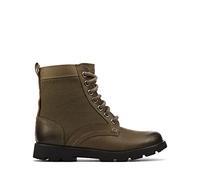 Clarks Heath Chard K, Botas Cortas al Tobillo, Khaki Leather, 29.5 EU