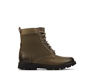 Clarks Heath Chard K, Botas Cortas al Tobillo, Khaki Leather, 29.5 EU