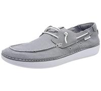 Clarks Higley Tie, Botas de barco Hombre, Grey Combi, 40 EU