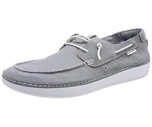 Clarks Higley Tie, Botas de barco Hombre, Grey Combi, 40 EU