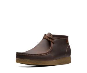 Clarks Hombre Bota Shacre Botas cortas al tobillo, Cuero de cera de abeja, 46 EU
