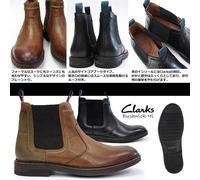 Clarks Hombre Bushwick Hi Elegante Negro Chelsea Botas GB 8,9, 10,11 G