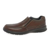 Clarks Hombre Cotrell Free Mocasines, Marrón (Tobacco Leather), 44 EU Wide