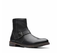 Clarks Hombre Elegante Clarkdale Repuesto - Negro Lea - Flexibles Agarre GB 7 8