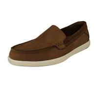 Clarks Hombre Relajado Estilo Mocasines Zapatos - Bratton Mocasines