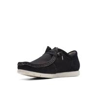 Clarks Hombre Shacrelite Moc Oxford, Negro (Black Combi), 47 EU
