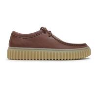 Clarks Hombre Torhill Lo Cuero British Tan Zapatos 41 EU