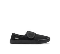 Clarks Hopper Go, Zapatos de vestir par uniforme para Unisex niños, Negro Negro Black Fabric, 27 EU