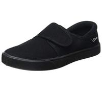 Clarks Hopper Run, Zapatos de vestir par uniforme Unisex niños, Negro (Cuero Negro), 33 EU