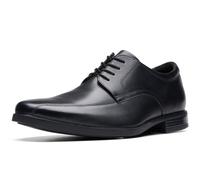 Clarks Howard Over- para Hombre, Piel Negra, 47 EU