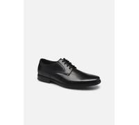 Clarks Men's Howard Walk Oxford, Piel Negra, 40 EU