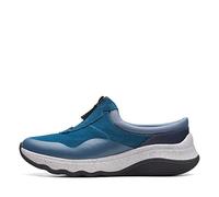 Clarks Jaunt Way - Zapatillas Deportivas para Mujer, Color Azul, Talla 35,5 EU