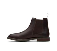 Clarks Jaxen Easy, Botas Estilo Chelsea Hombre, Brown Tumb, 41 EU