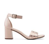 Clarks Jocelynne CAM, Bomba Mujer, Dusty Rose Interest Cuero, 37 EU