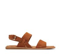 Clarks Karsea Strap Sandalia Mujer, De Piel., 37 EU