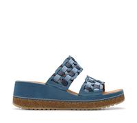 Clarks - Kassanda Mule, Sandalia De Las Mujeres, Blue Combi,