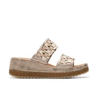 Clarks - Kassanda Mule, Sandalia De las mujeres, Metallic Combi,
