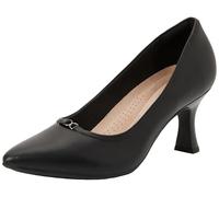 Clarks Kataleyna West, Mujer, Piel Negra, 41.5 EU