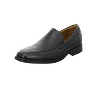 Clarks Kippfrei, Mocasín Hombre, Piel Negra, 47 EU Ancho