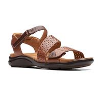 Clarks Kitly Way para mujer, Bronceado Cuero, 39 EU