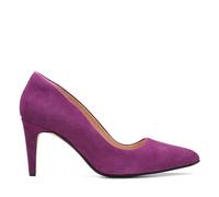 Clarks Laina RAE, Bomba Mujer, Gamuza Morada, 36 EU