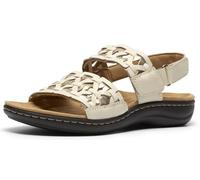 Clarks Laurieann Lily para mujer, cuero (Cream Leather), 6