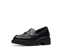 Clarks Lauryl Step - Zapatos para Mujer, Piel Negra, 36 EU, Piel Negra, 35.5 EU