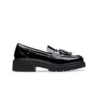 Clarks Lauryl Tassel, Black Pat, 5.5 UK, Pat Negro, 39 EU