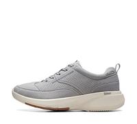 Clarks Lehman Mix Oxford para Hombre, Gris (Grey Textile), 41 EU