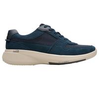 Clarks Lehman Race, Zapatillas Hombre, Navy Combi, 45 EU
