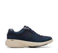Clarks Lehman Race, Zapatillas Hombre, Navy Combi, 44 EU