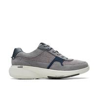 Clarks Lehman Race, Zapatillas Hombre, Dark Grey Combi, 44 EU