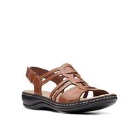 Clarks Leisa Janna, Sandalia Mujer, marrón (Tan Leather), 38 EU