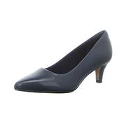 Clarks Linvale Jerica, Zapatos de Tacón para Mujer Azul Navy Leather, 40 EU