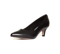 Clarks Linvale Jerica, Zapatos de Tacón para Mujer Negro Black Leather, 39.5 EU