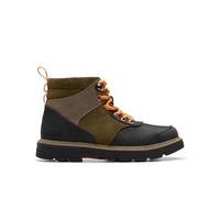 Clarks Lorcam Hike O, Botas de Moda Childrens, Khaki Combi, 32