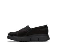 Clarks Loriini Oeste, Mocasín Mujer, Black, 37.5 EU