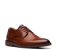 Clarks Malwood Lace Oxford para Hombre, Bronceado Cuero, 41 EU