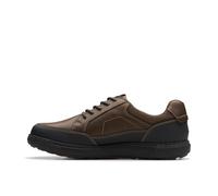 Clarks Mapstone Logtx, Hombre, Dark Brown Lea, 40 EU