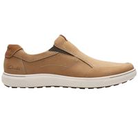 Clarks Mapstone Step, Mocasín Plano Hombre, Sand Nubuck, 42 EU