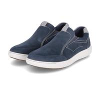 Clarks Mapstone Step, Mocasín Plano Hombre, Navy Nubuck, 45 EU