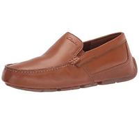 Clarks Markman Mocasin Liso para Hombre, Piel marrón Claro., 41.5 EU